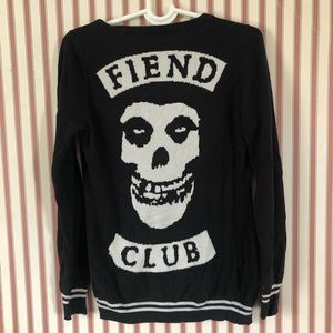 Misfits fiend club cardigan